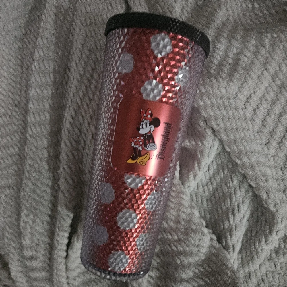 Disney Red and Silver Minnie Mouse Party Tumbler